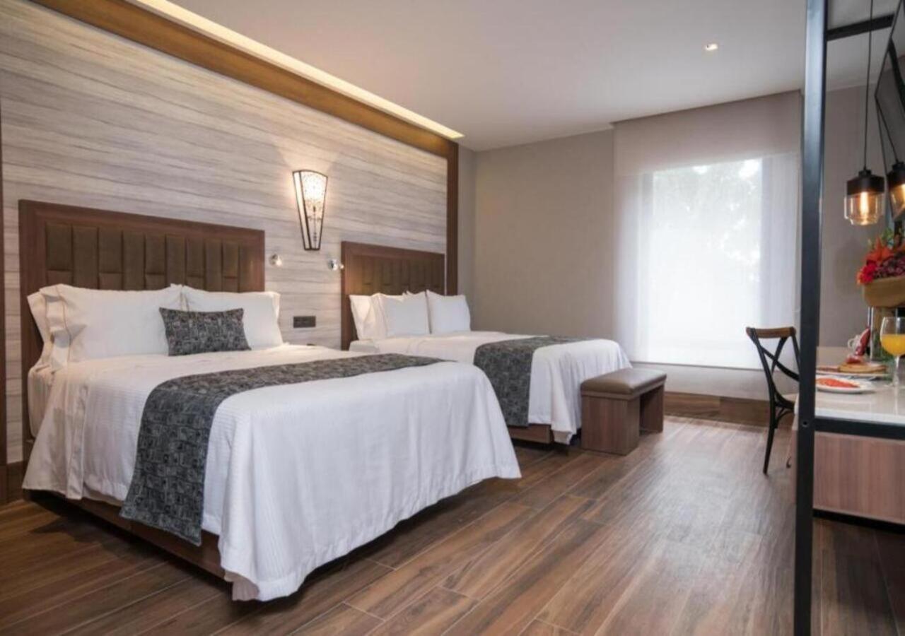 Hotel Ronda Minerva - Arborea Guadalajara Bagian luar foto
